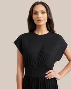 Hua Shang Group (H.K.) Ltd Clothing Prima Jersey Midi Dress