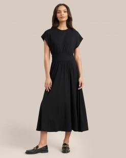 Hua Shang Group (H.K.) Ltd Clothing Prima Jersey Midi Dress