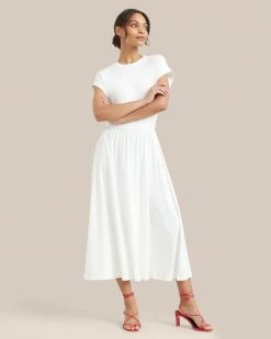 Hua Shang Group (H.K.) Ltd Prima Jersey Midi Dress