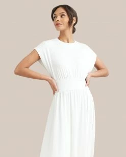 Hua Shang Group (H.K.) Ltd Prima Jersey Midi Dress