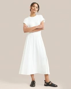 Hua Shang Group (H.K.) Ltd Prima Jersey Midi Dress
