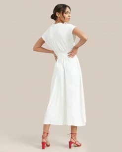 Hua Shang Group (H.K.) Ltd Prima Jersey Midi Dress