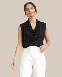Hua Shang Group (H.K.) Ltd Ramona Cowl Neck Tee Clothing