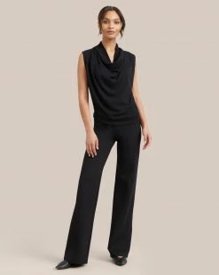 Hua Shang Group (H.K.) Ltd Ramona Cowl Neck Tee Clothing