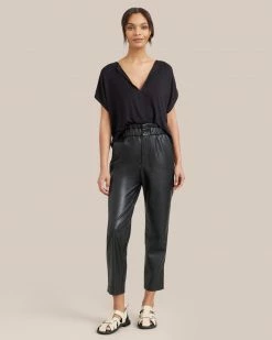Lucy Paris Reena Vegan Leather Pant