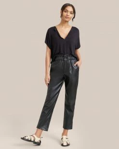 Lucy Paris Reena Vegan Leather Pant