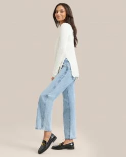 Expert Group Limited Romy Long-Sleeve Ribbed Sweater Clothing