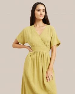 Modern Ref Rosalind Short-Sleeve Wrap Dress