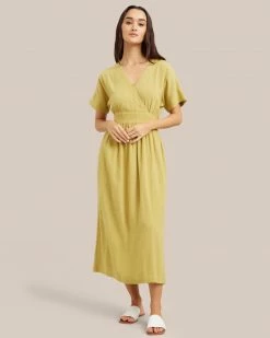 Modern Ref Rosalind Short-Sleeve Wrap Dress