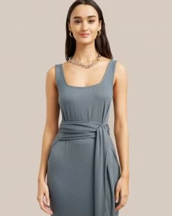 Machete Silver Convertible Necklace With Gold Oval Link