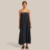 Hua Jia Vacation Solange Crinkled Maxi Dress