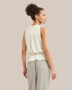 Hua Jia Soraya Wrap V-Neck Tank