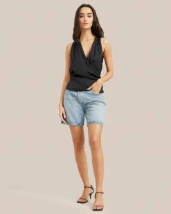 Hua Jia Vacation Soraya Wrap V-Neck Tank