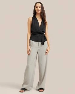 Hua Jia Vacation Soraya Wrap V-Neck Tank