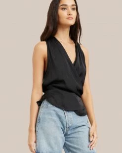 Hua Jia Vacation Soraya Wrap V-Neck Tank