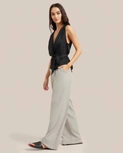 Hua Jia Vacation Soraya Wrap V-Neck Tank