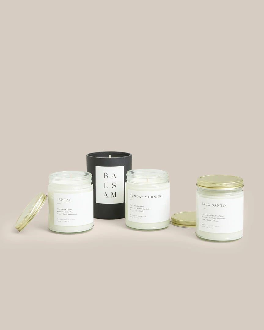 Brooklyn Candle Co. Palo Santo Minimalist Candle