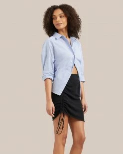 Sky Ocean Development Limited Clothing Taryn Ruched Mini Skirt