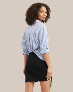 Sky Ocean Development Limited Clothing Taryn Ruched Mini Skirt