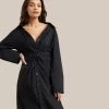 Fashion Apparels Taylor Off-Shoulder Shirt Dress Celebrate
