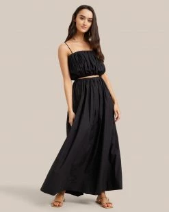 Fashion Apparels Zadie Pleated Maxi Skirt