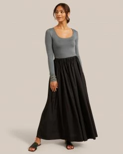 Fashion Apparels Zadie Pleated Maxi Skirt