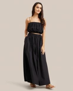 Fashion Apparels Zadie Pleated Maxi Skirt