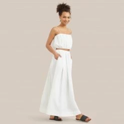 Fashion Apparels Zadie Pleated Maxi Skirt