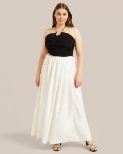 Fashion Apparels Zadie Pleated Maxi Skirt