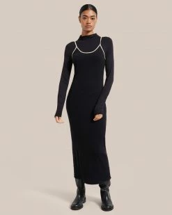 Brilliant Wise Corporation Limited Zenas U-Back Sweater Dress