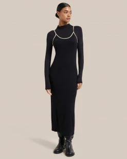 Brilliant Wise Corporation Limited Zenas U-Back Sweater Dress